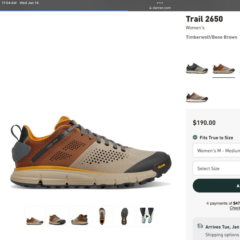 Danner Trail 2650